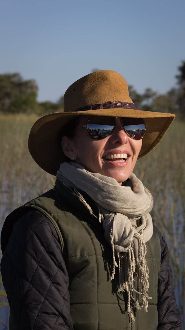 Safari tourist