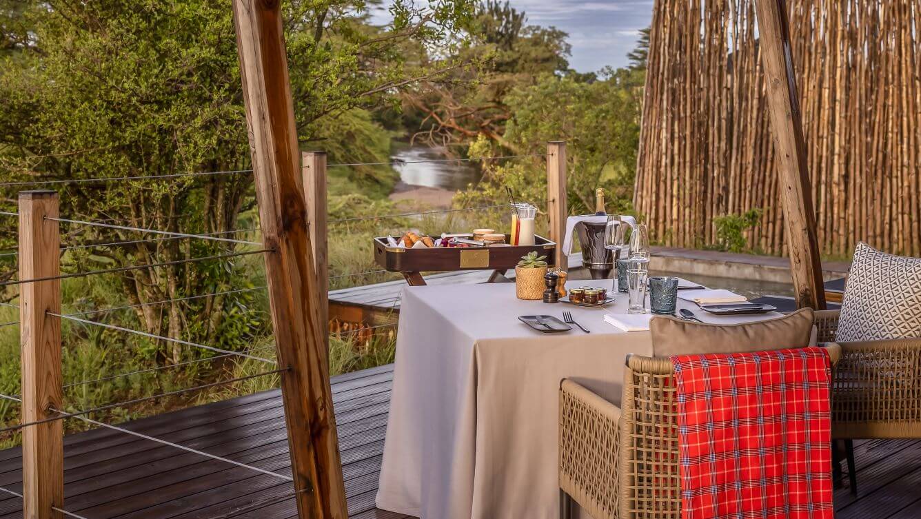 JW Marriott Masai Mara dining