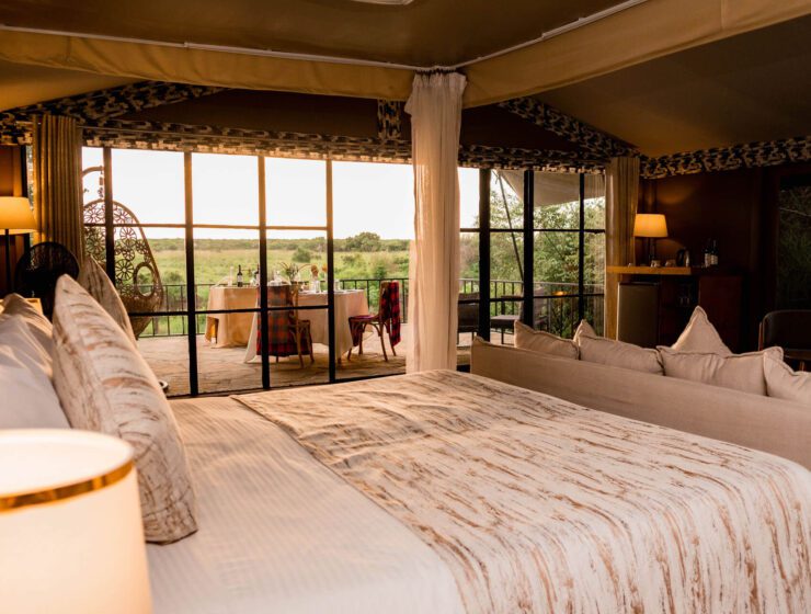 Little Zebra River Camp room