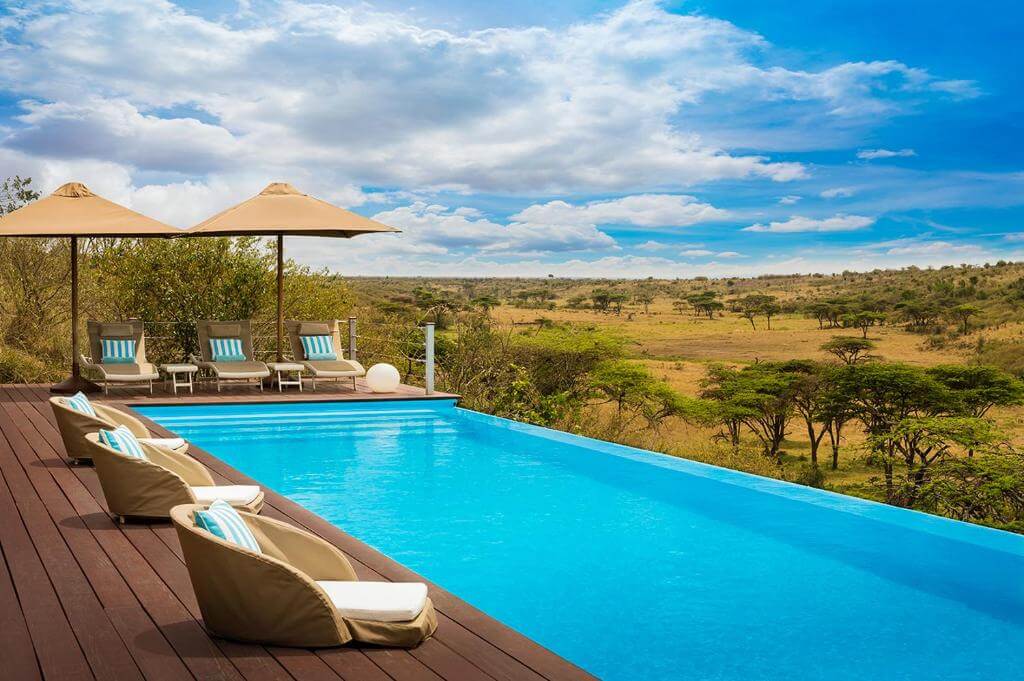 Mahali Mzuri swimming pool