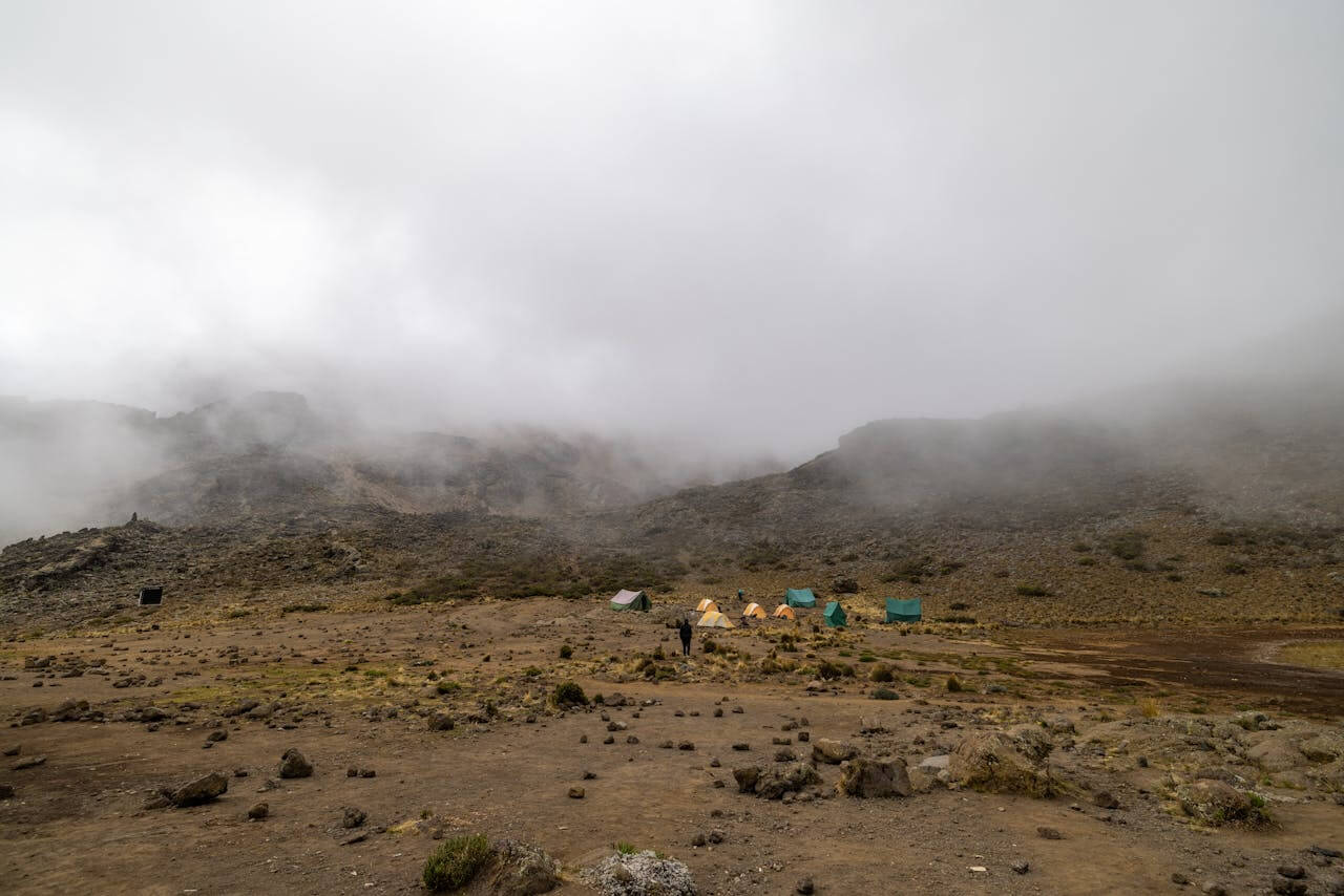 Camping at Mount Kilimanjaro