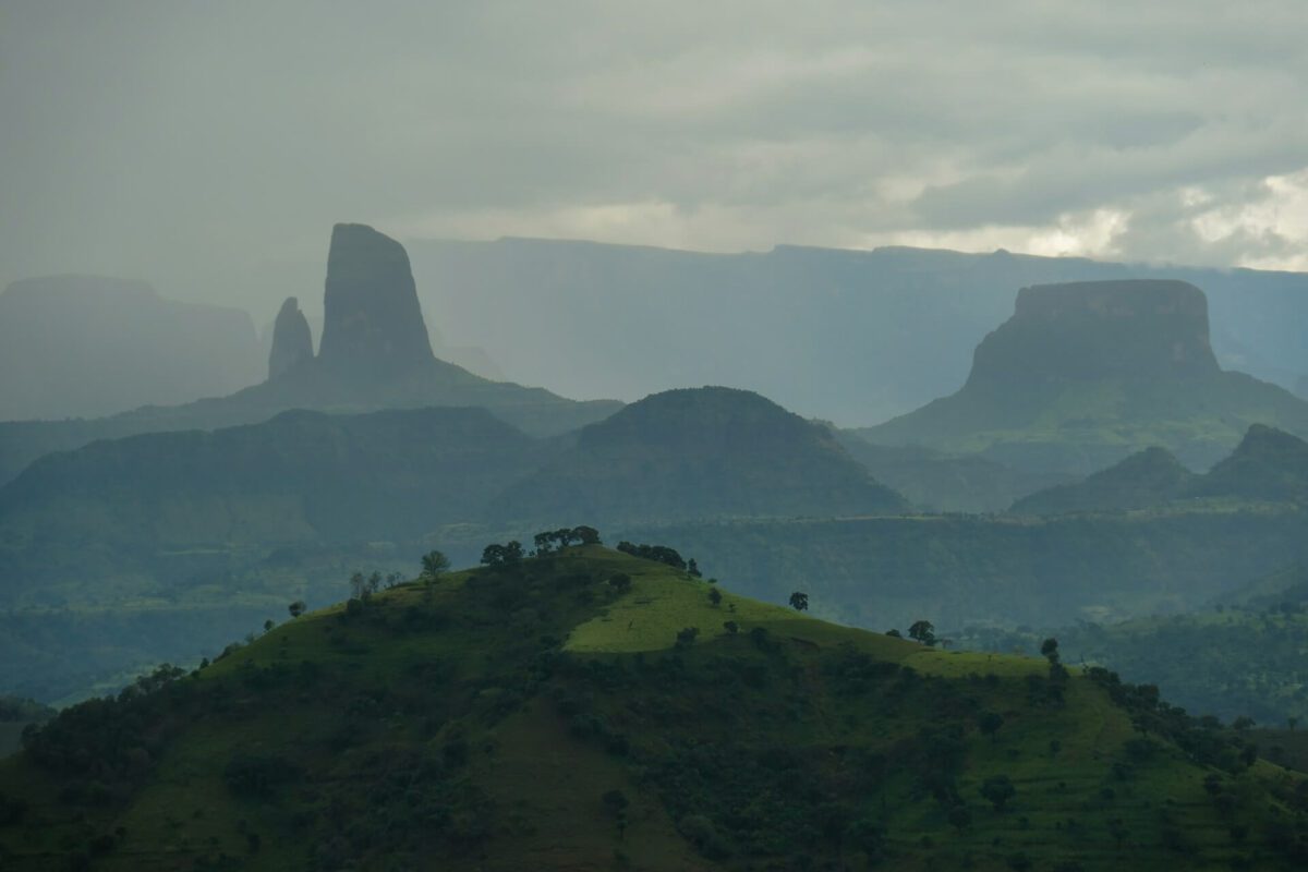Mountains in Ethiopia