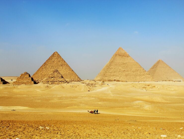 Pyramids spotted on Egypt Luxury Tour