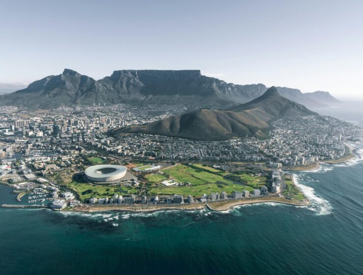 Table Mountain spotted on Southern Africa safari